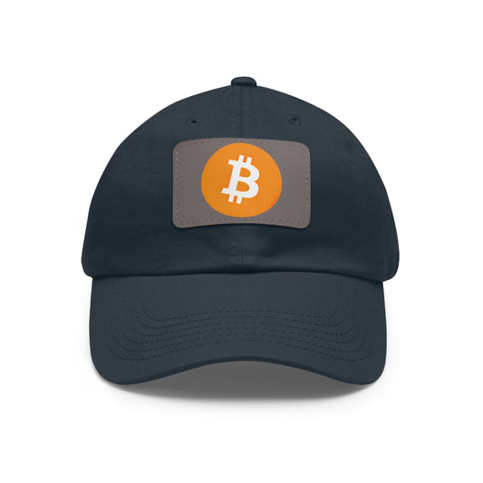 Bitcoin Hat, adjustable adult hat, unisex Bitcoin hat, comes in multiple colors.