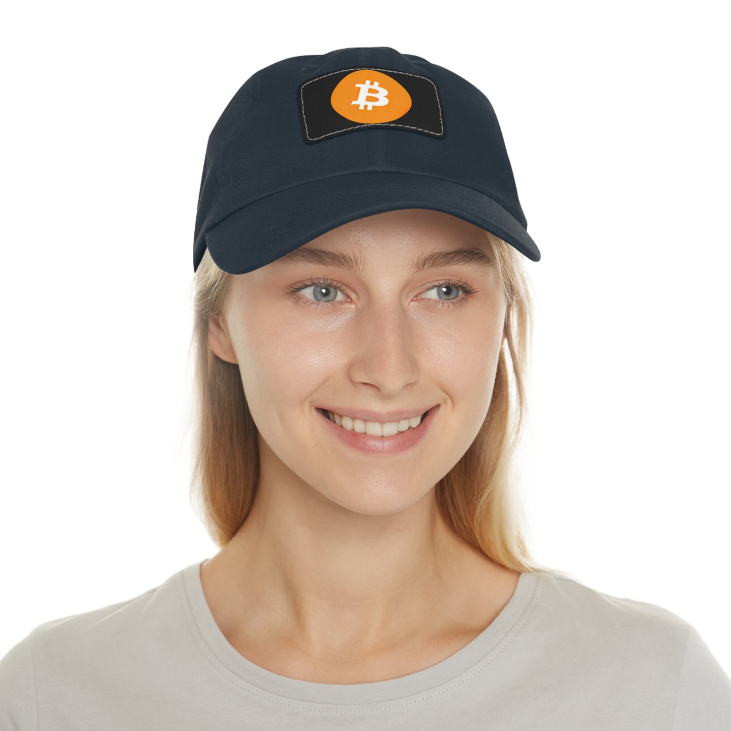 Bitcoin Hat, adjustable adult hat, unisex Bitcoin hat, comes in multiple colors.