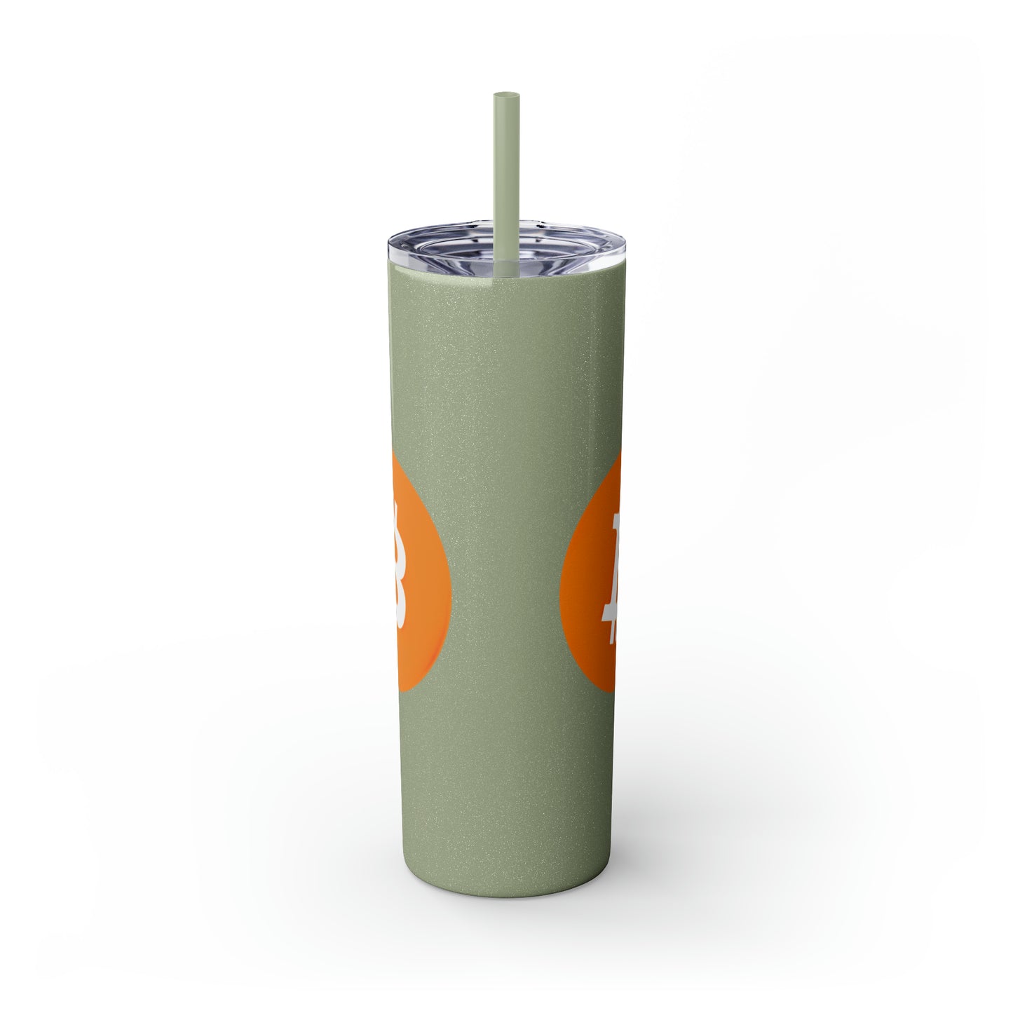 Bitcoin tumbler, bitcoin cup, black bitcoin tumbler