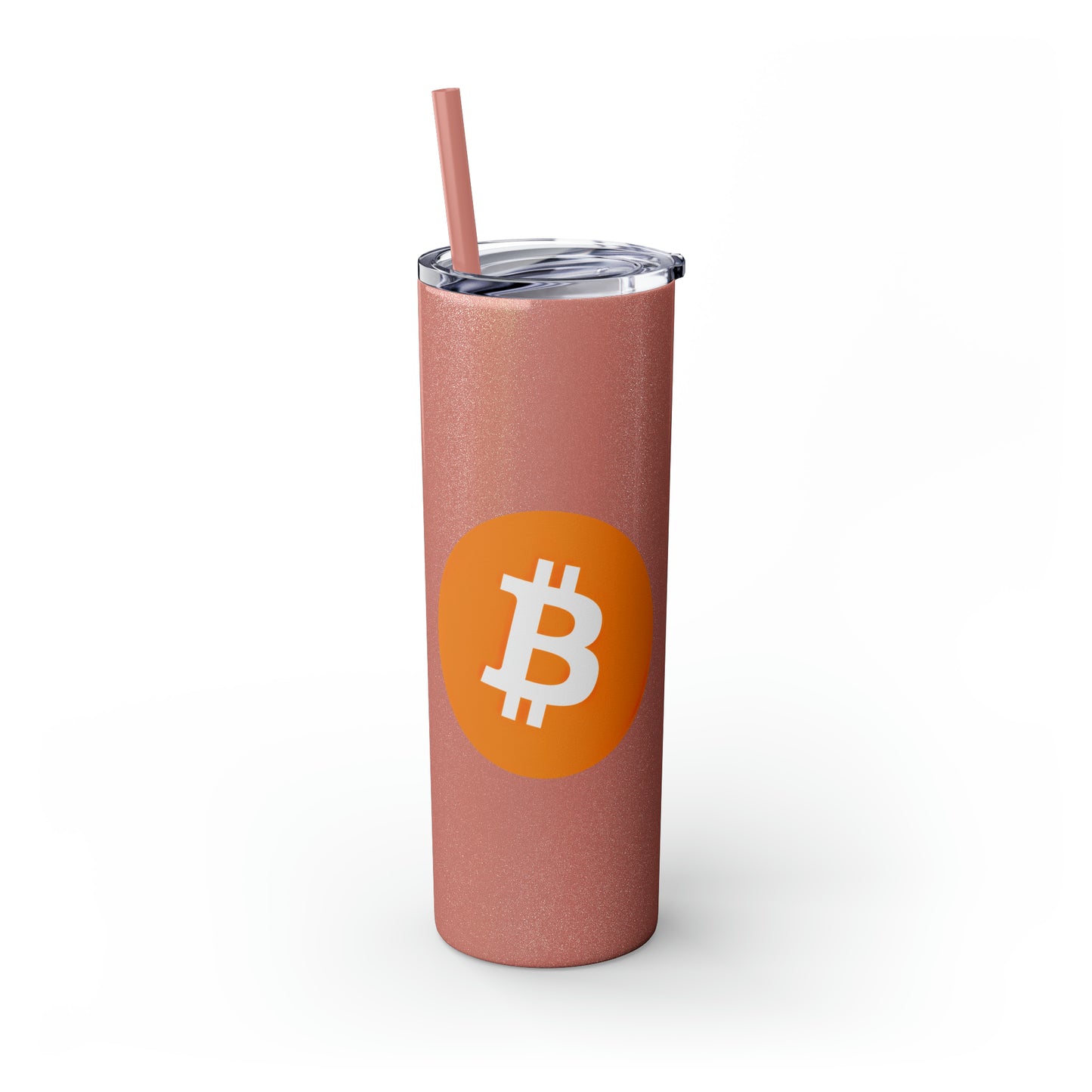 Bitcoin tumbler, bitcoin cup, black bitcoin tumbler