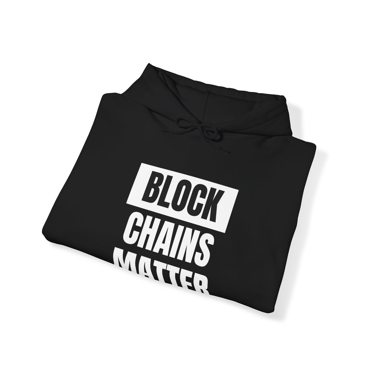 Blockchain Hoodie, Black Blockchanin