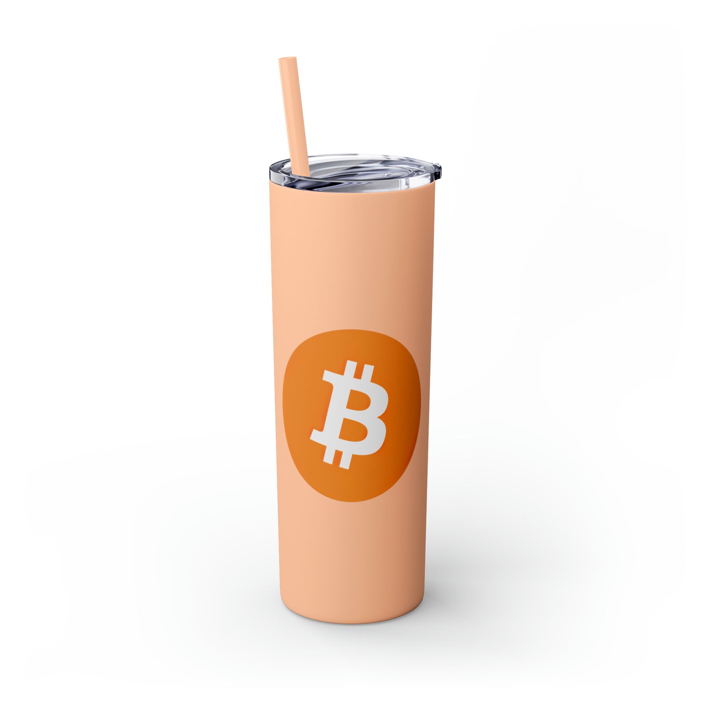 Bitcoin tumbler, bitcoin cup, black bitcoin tumbler