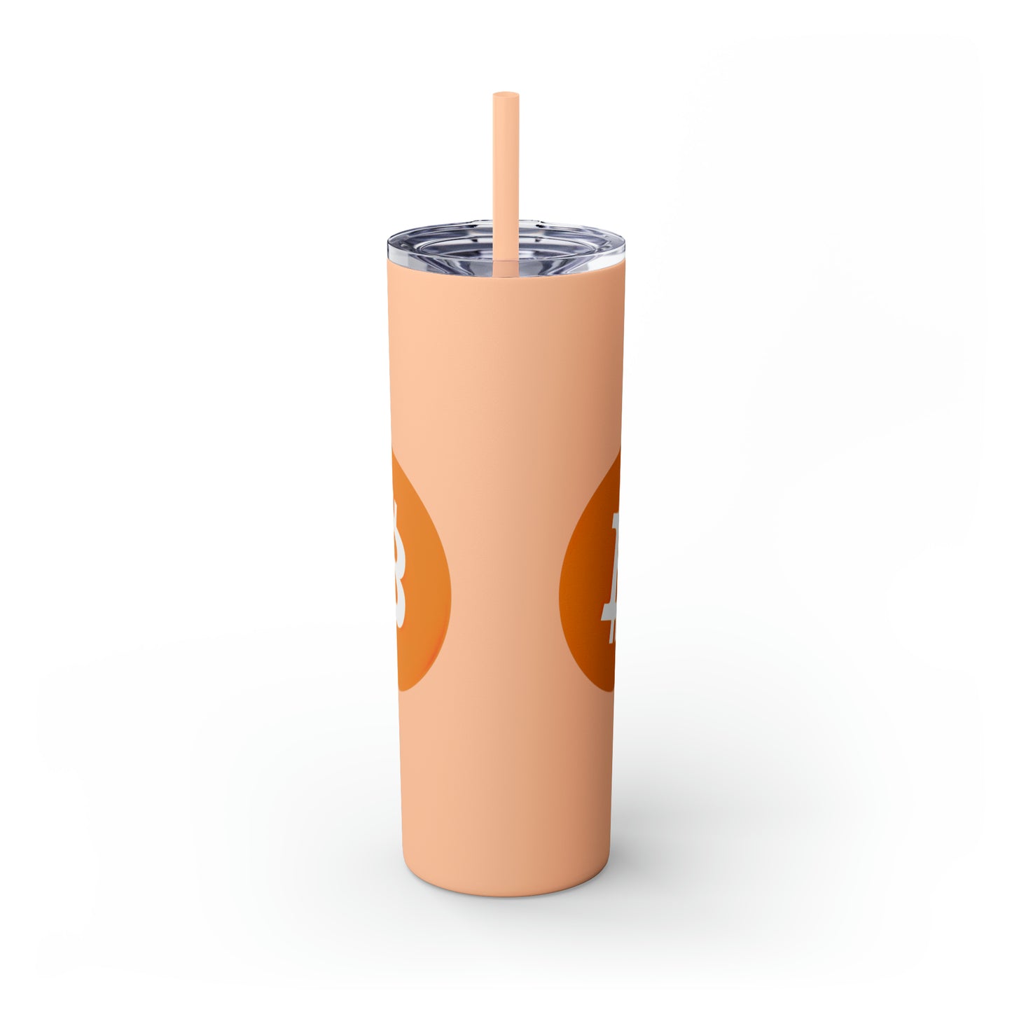 Bitcoin tumbler, bitcoin cup, black bitcoin tumbler