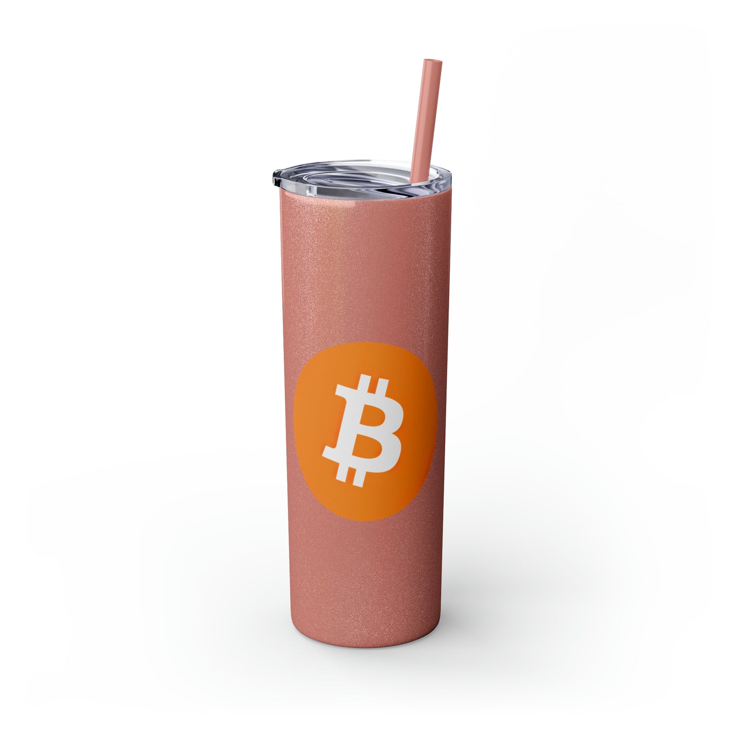 Bitcoin tumbler, bitcoin cup, black bitcoin tumbler