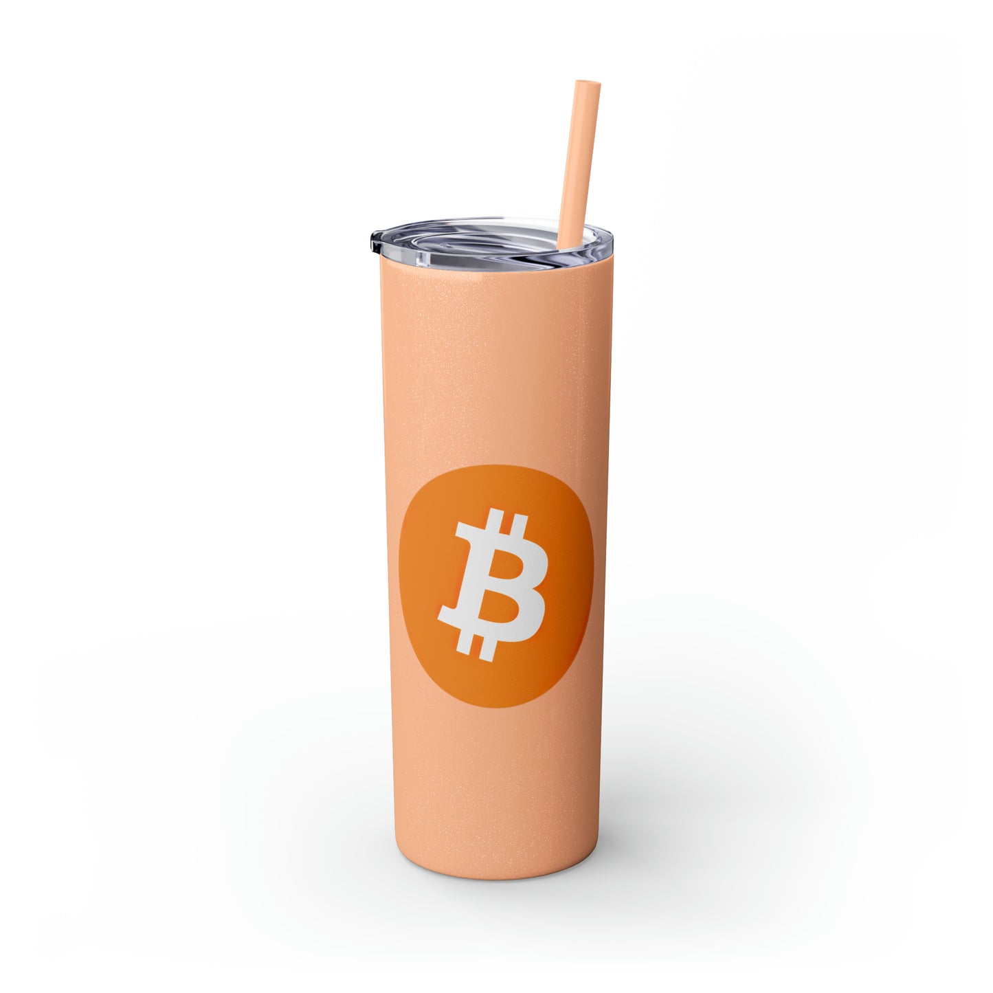 Bitcoin tumbler, bitcoin cup, black bitcoin tumbler