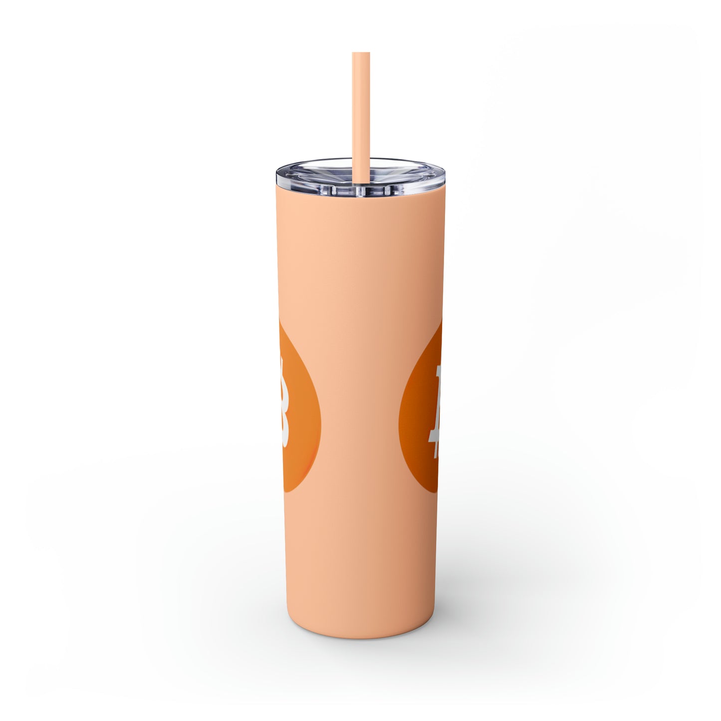 Bitcoin tumbler, bitcoin cup, black bitcoin tumbler