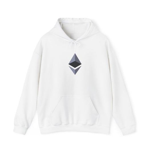 Crypto Hoodie with Bitcoin, Ethereum, Dogecoin, Ripple Logos - Comfy Blockchain Wear for Crypto Enthusiasts - Perfect Gift for Techies