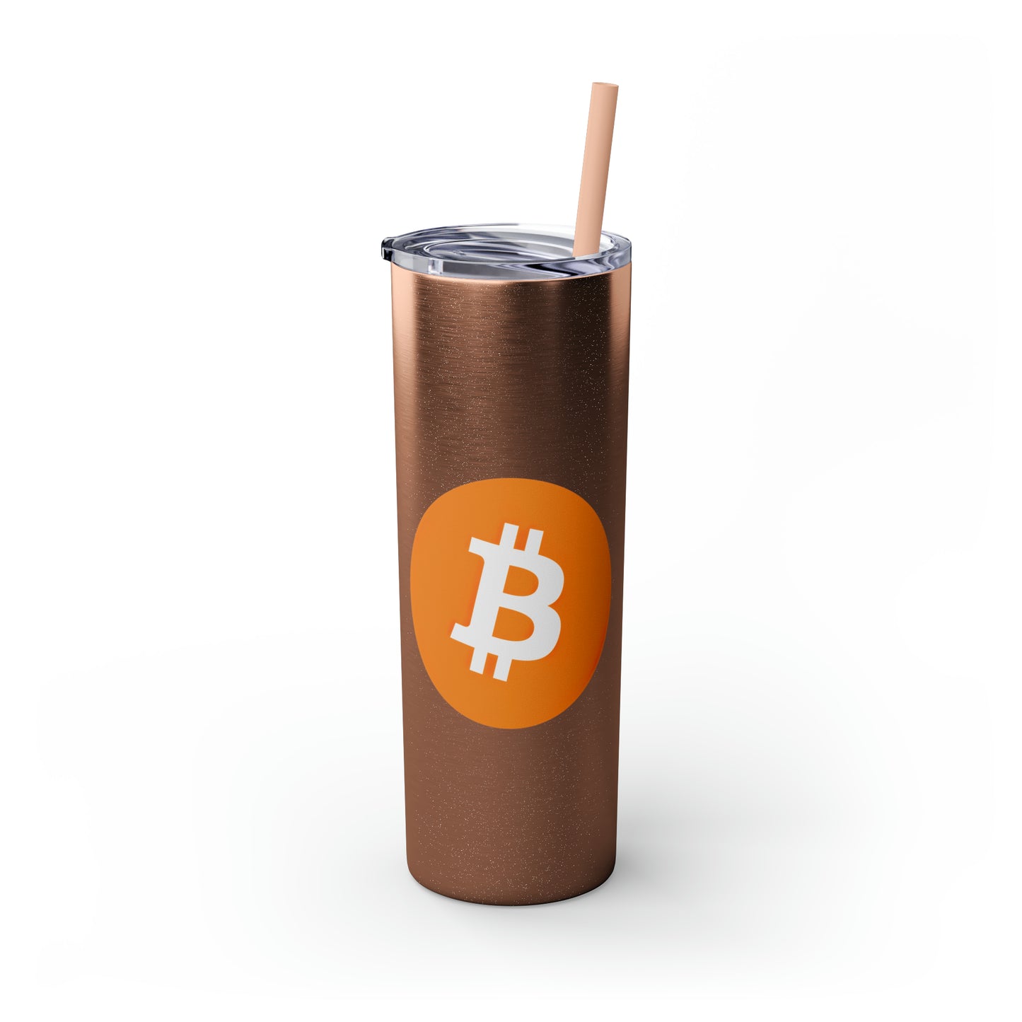 Bitcoin tumbler, bitcoin cup, black bitcoin tumbler