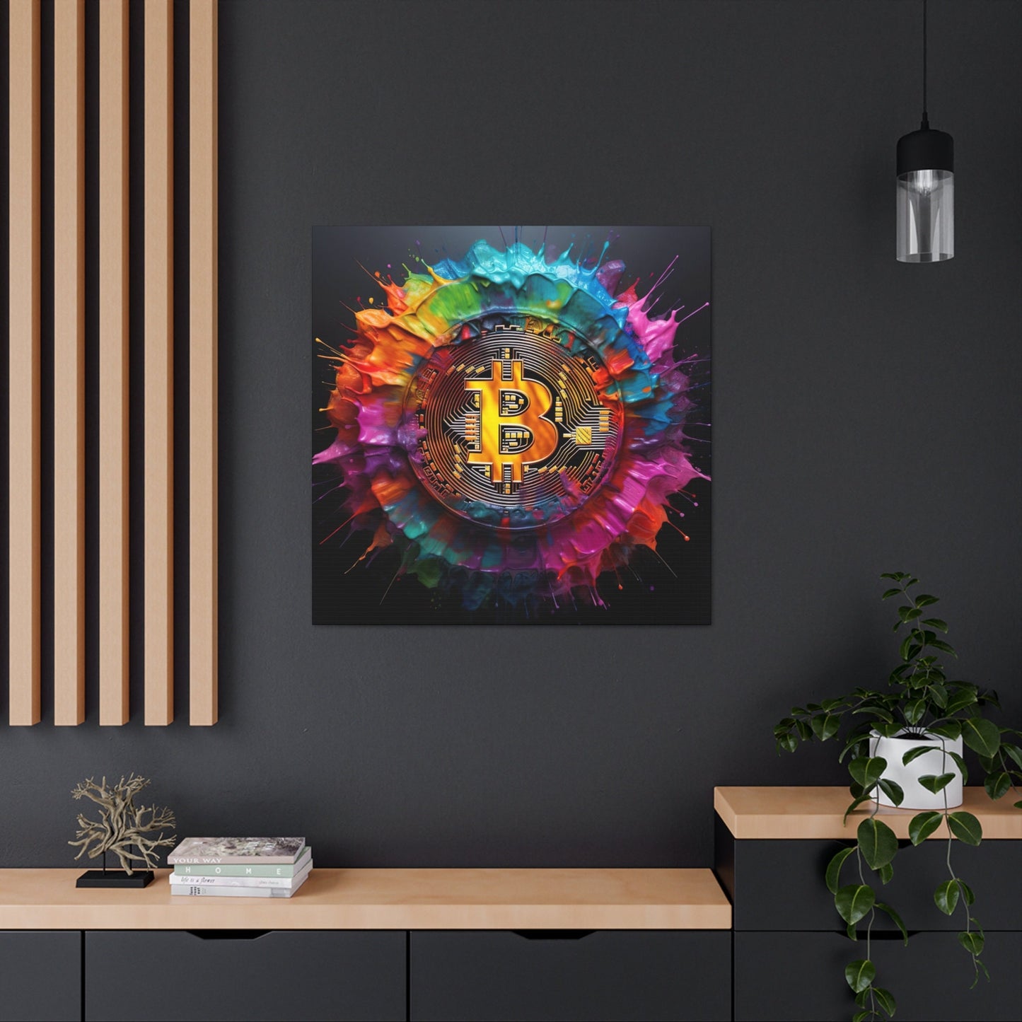 Bitcoin Art, Bitcoin Canvas