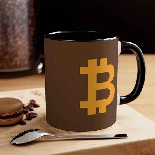 Bitcoin Coffee Mug, 11oz - Bitcoin Coffee Cup