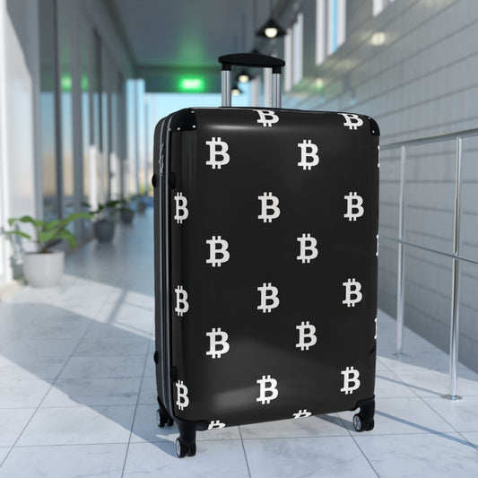 Bitcoin Suitcase, Durable with built in lock.