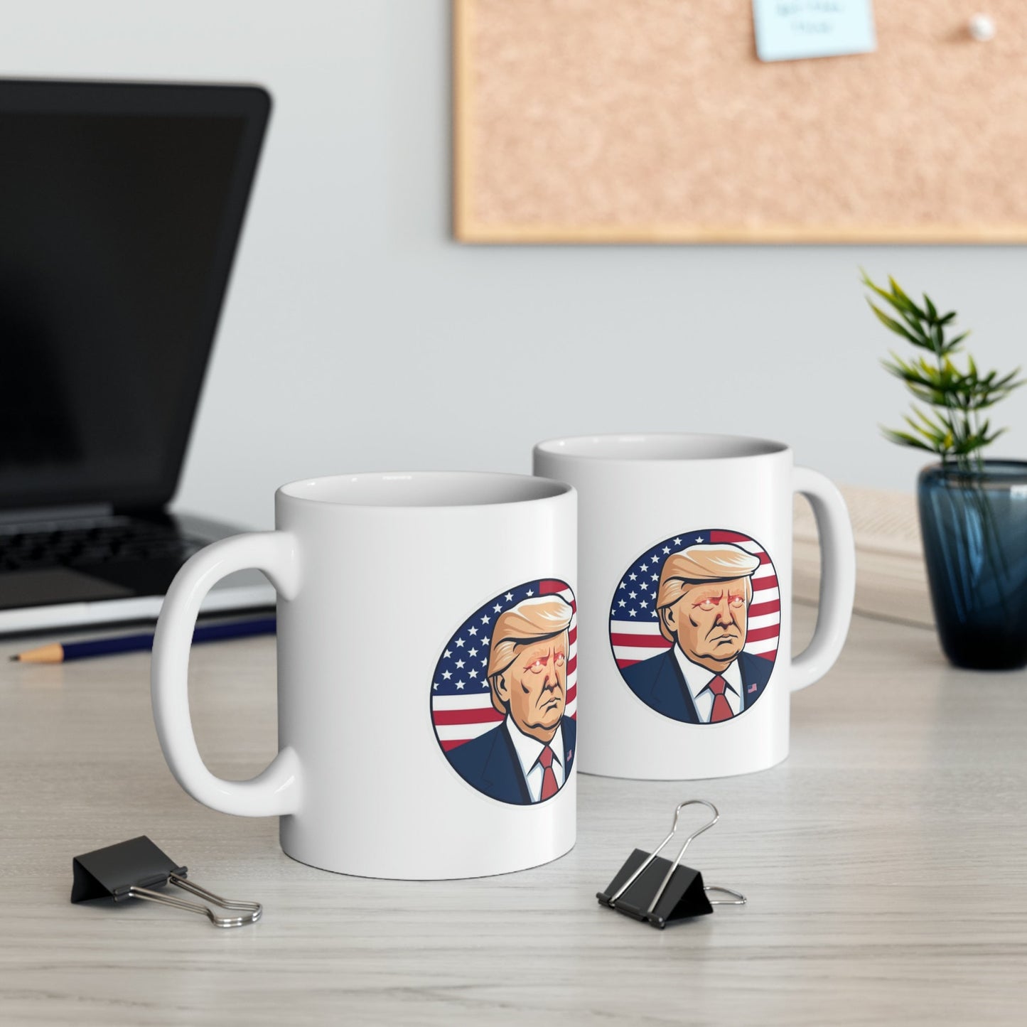 Donald Trump MAGA Memecoin Mug