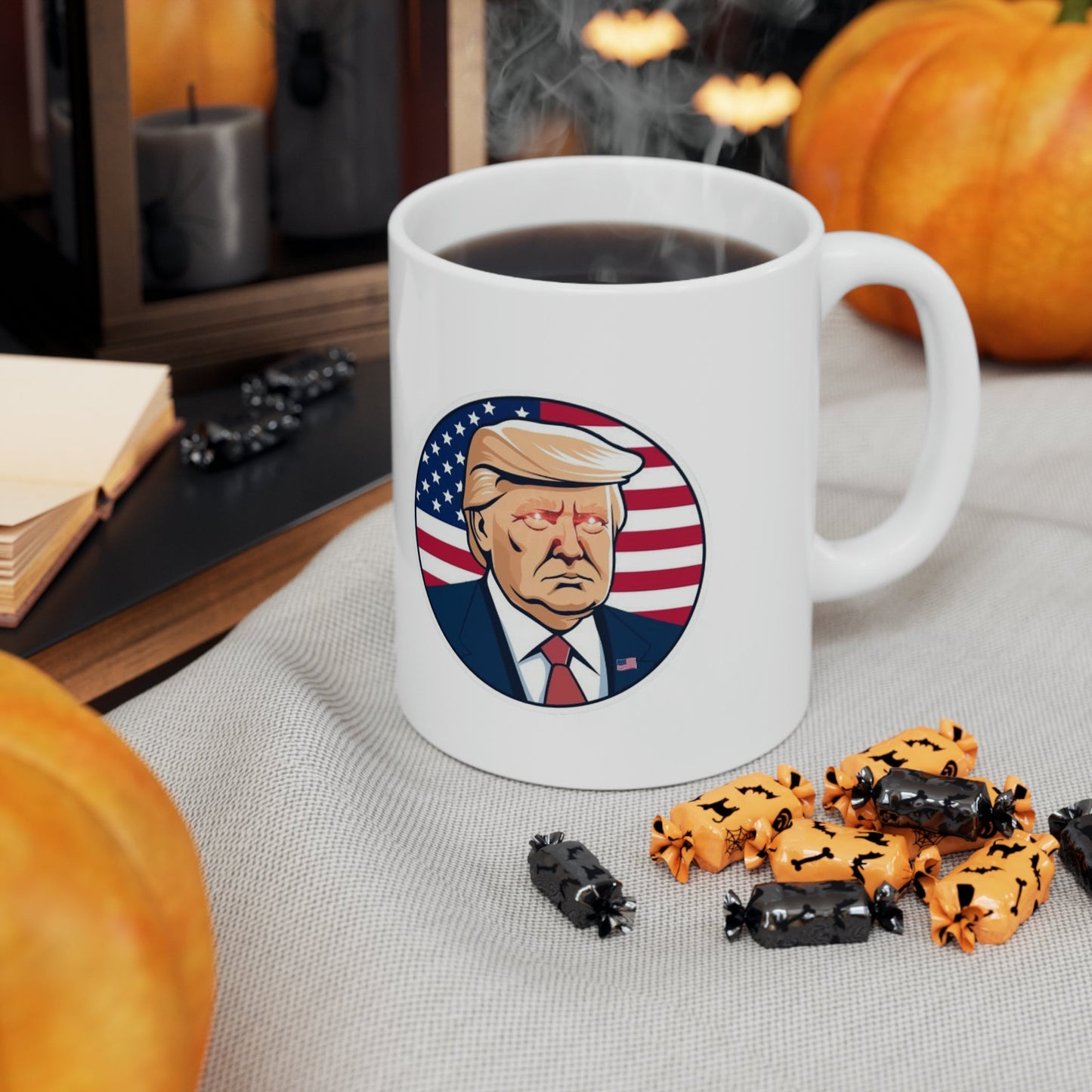 Donald Trump MAGA Memecoin Mug